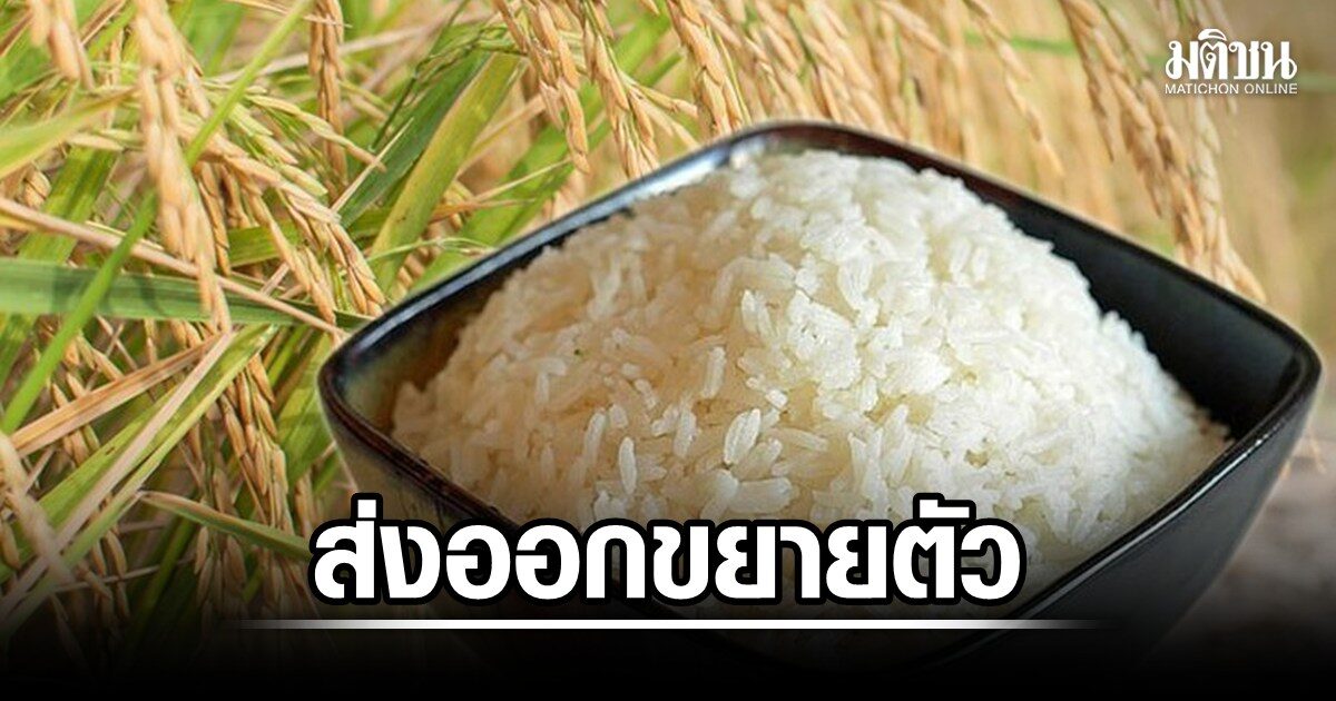 ส่งออก ก.ค.69 ขยายตัว 21.6% สินค้าอิเล็กทรอนิกส์-ข้าว-ยางพาราบูม