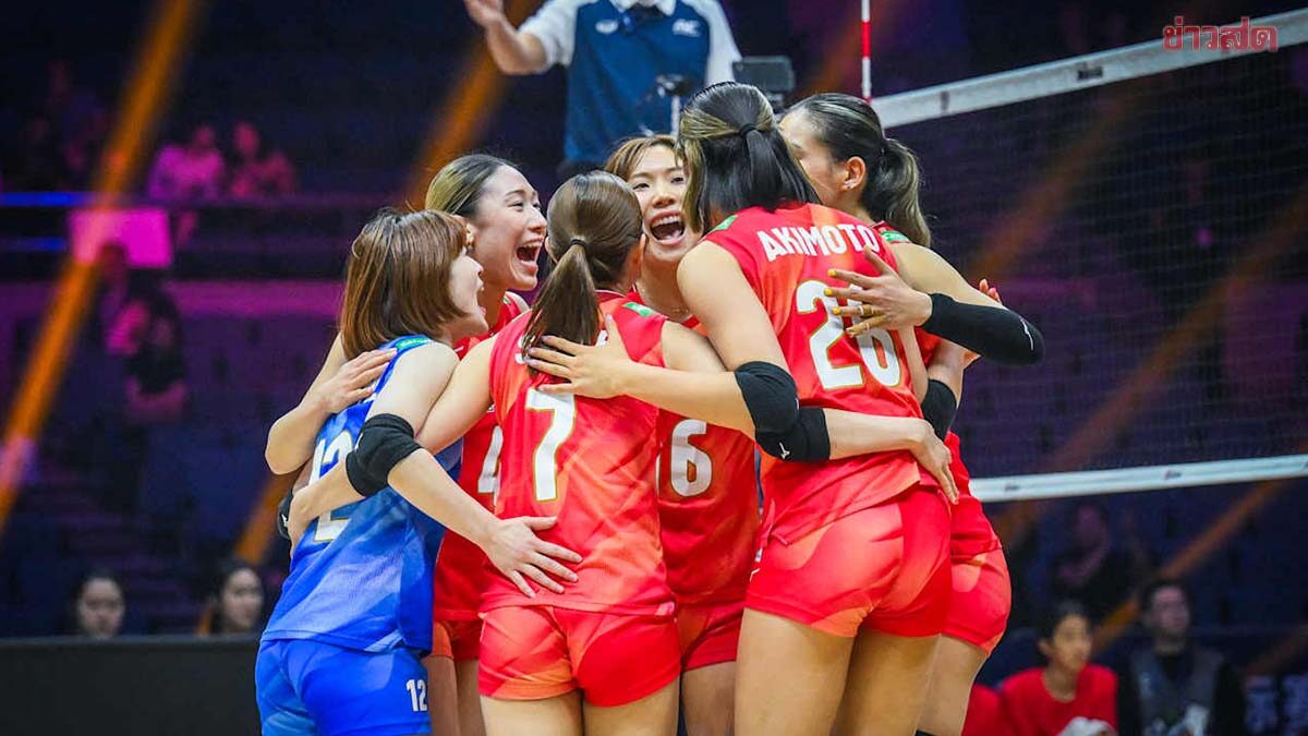 ลูกยางสาวญี่ปุ่น ทุบ ไชนีส ไทเป ลิ่วชนสาวไทยรอบ 4 ทีมศึกวอลเลย์บอลชิงแชมป์เอเชีย
