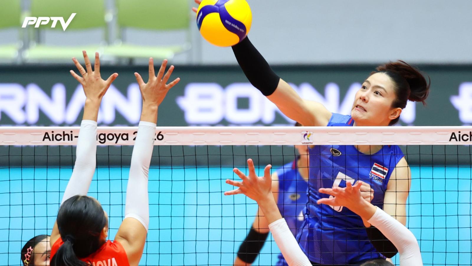 ผลวอลเลย์บอลหญิงไทย ชนะ คีร์กีซสถาน เก็บชัย 2 นัดติดเอเชียนเกมส์ 2026